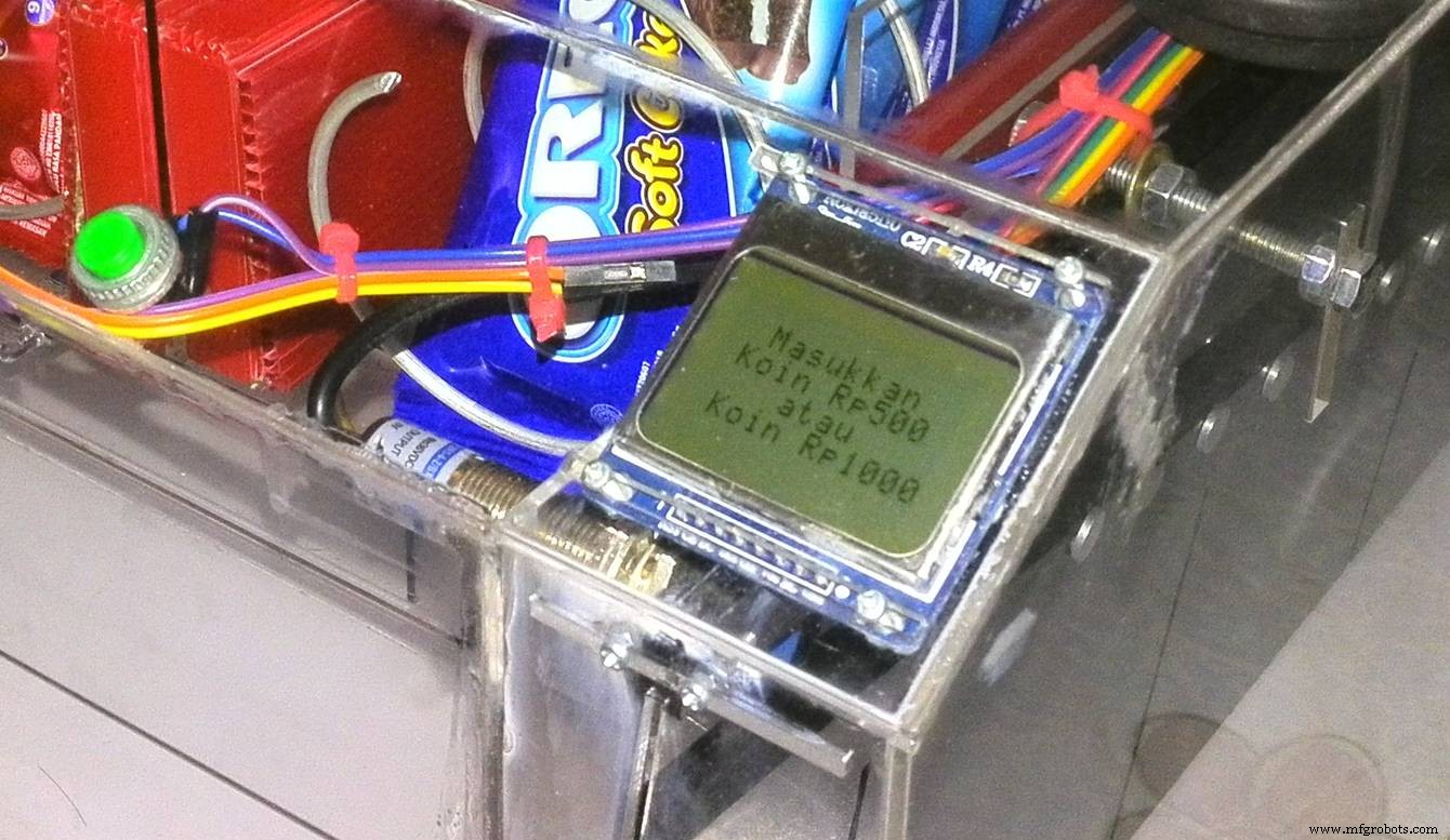 Arduino‑Powered Snack Vending Machine – Design & Build Guide