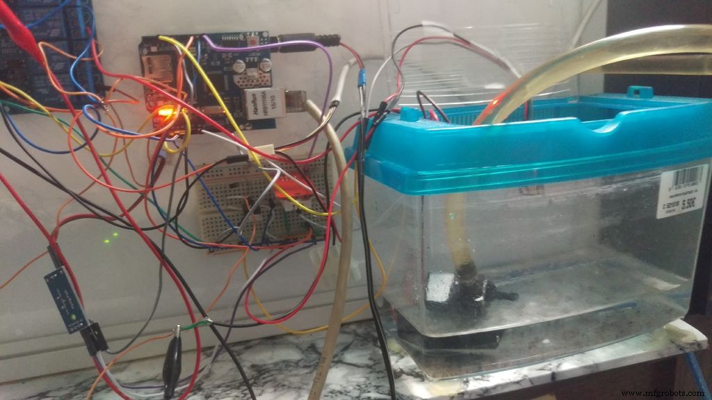 Smart Automated Garden System with Arduino UNO and Raspberry Pi