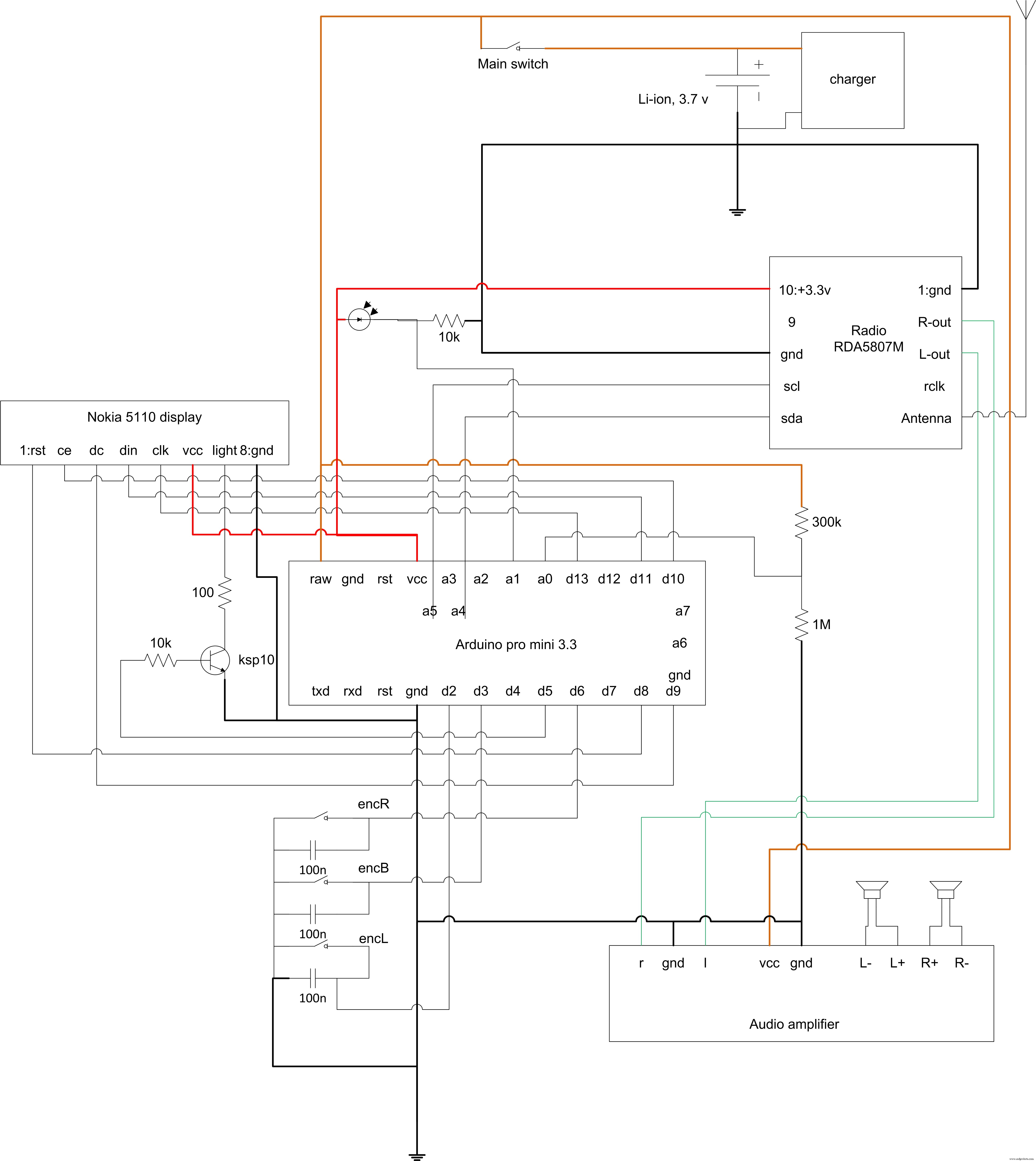 Build Your Own FM Radio with RDA5807 & Arduino Pro Mini
