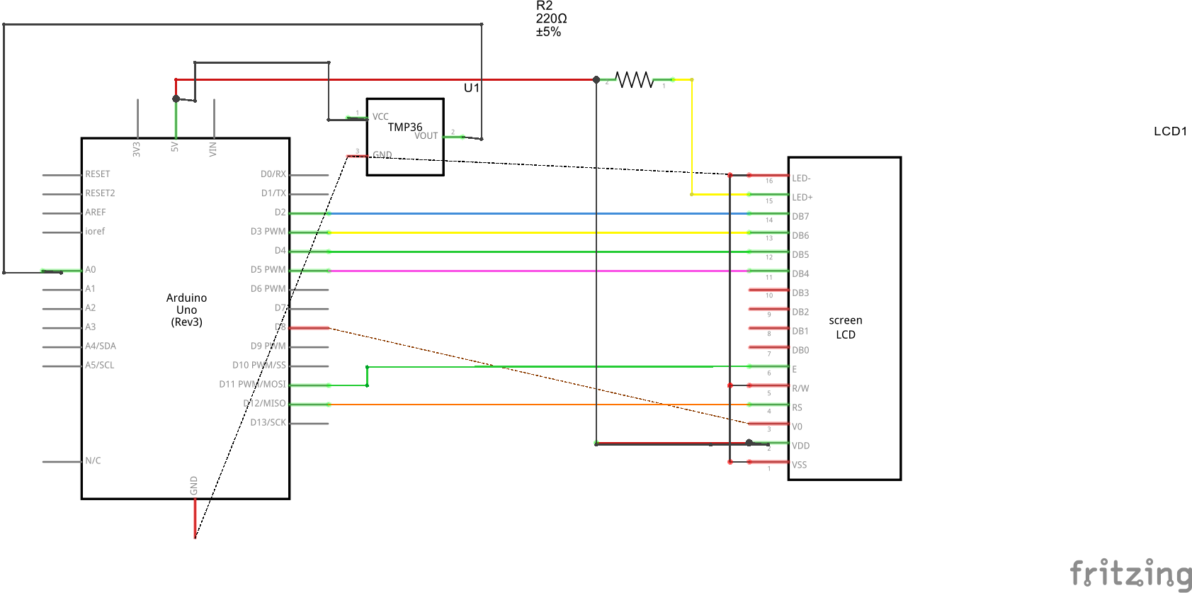 Arduino Temperature Sensor Project: Read, Convert, and Display Fahrenheit