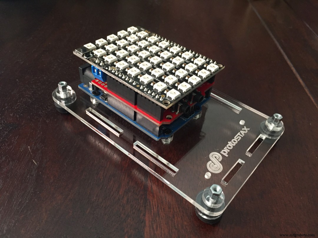 Build an RGB Matrix Audio Visualizer Using Arduino – Step‑by‑Step Guide