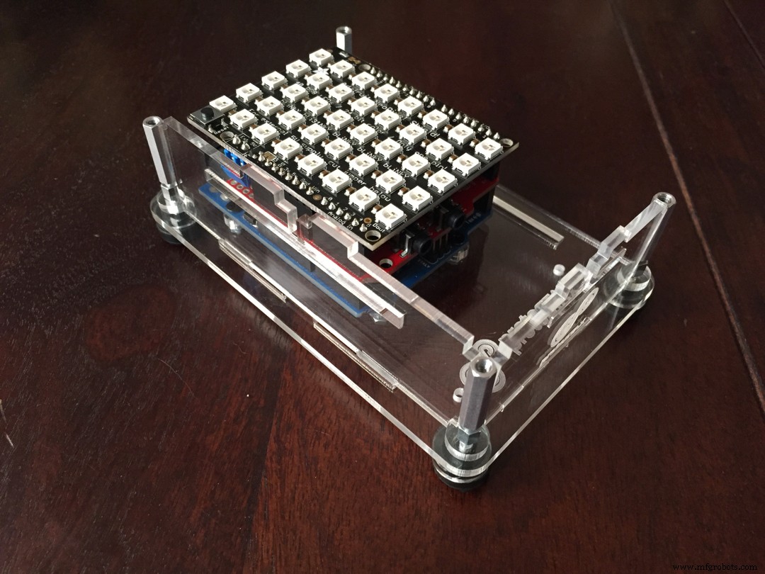 Build an RGB Matrix Audio Visualizer Using Arduino – Step‑by‑Step Guide