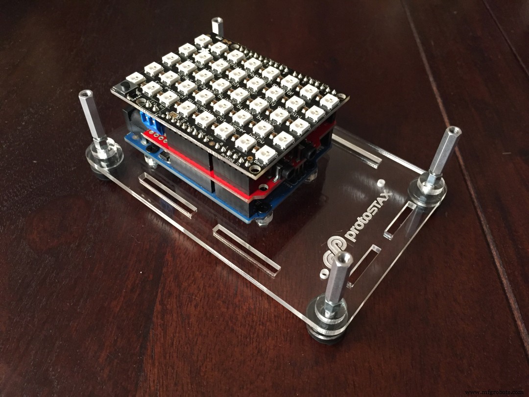 Build an RGB Matrix Audio Visualizer Using Arduino – Step‑by‑Step Guide