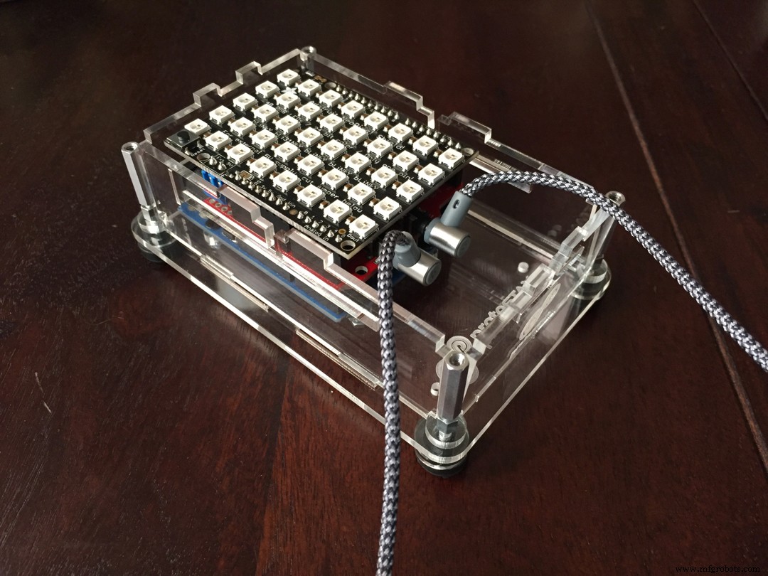 Build an RGB Matrix Audio Visualizer Using Arduino – Step‑by‑Step Guide