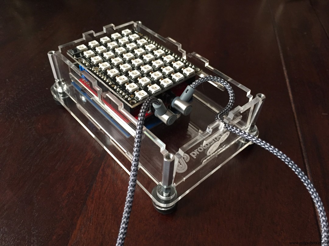 Build an RGB Matrix Audio Visualizer Using Arduino – Step‑by‑Step Guide