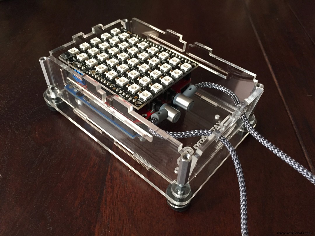 Build an RGB Matrix Audio Visualizer Using Arduino – Step‑by‑Step Guide