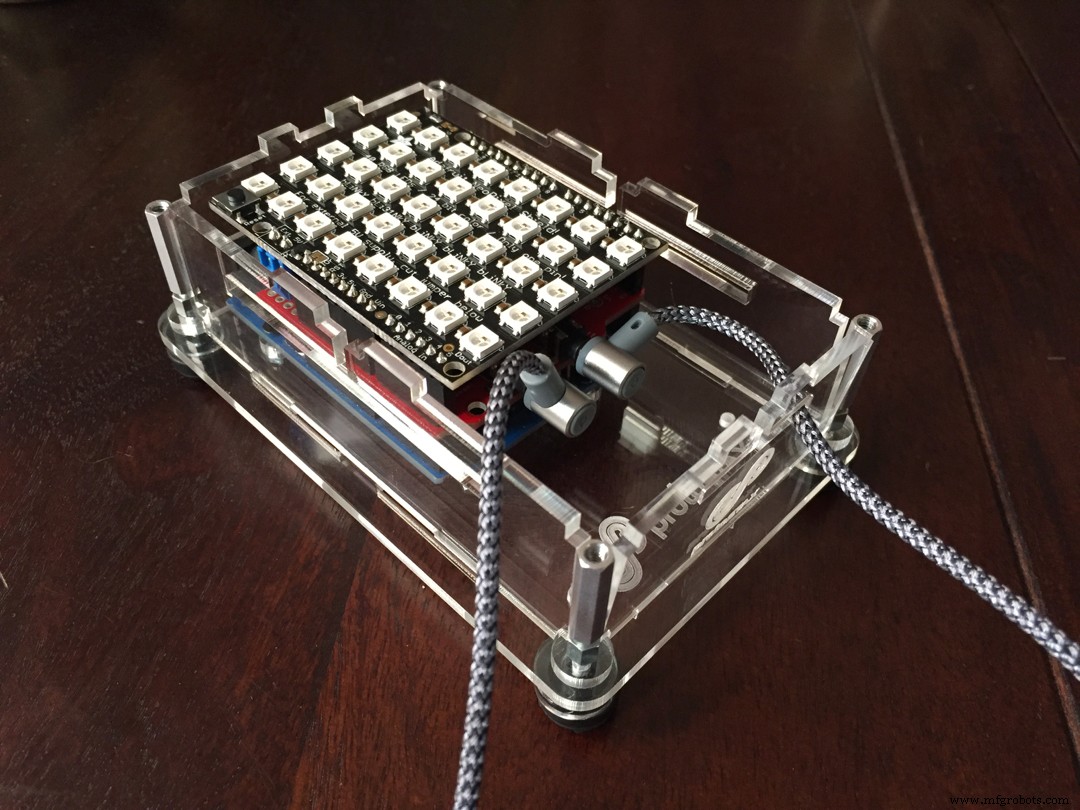 Build an RGB Matrix Audio Visualizer Using Arduino – Step‑by‑Step Guide