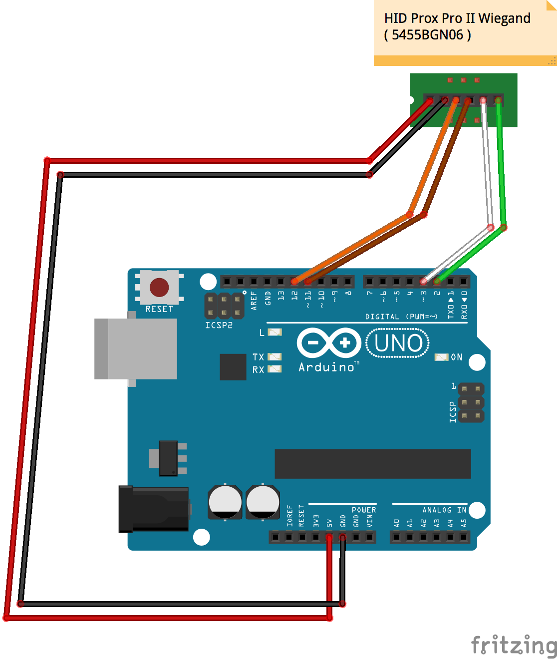 Integrate HID Prox RFID with Arduino UNO – Step‑by‑Step Setup