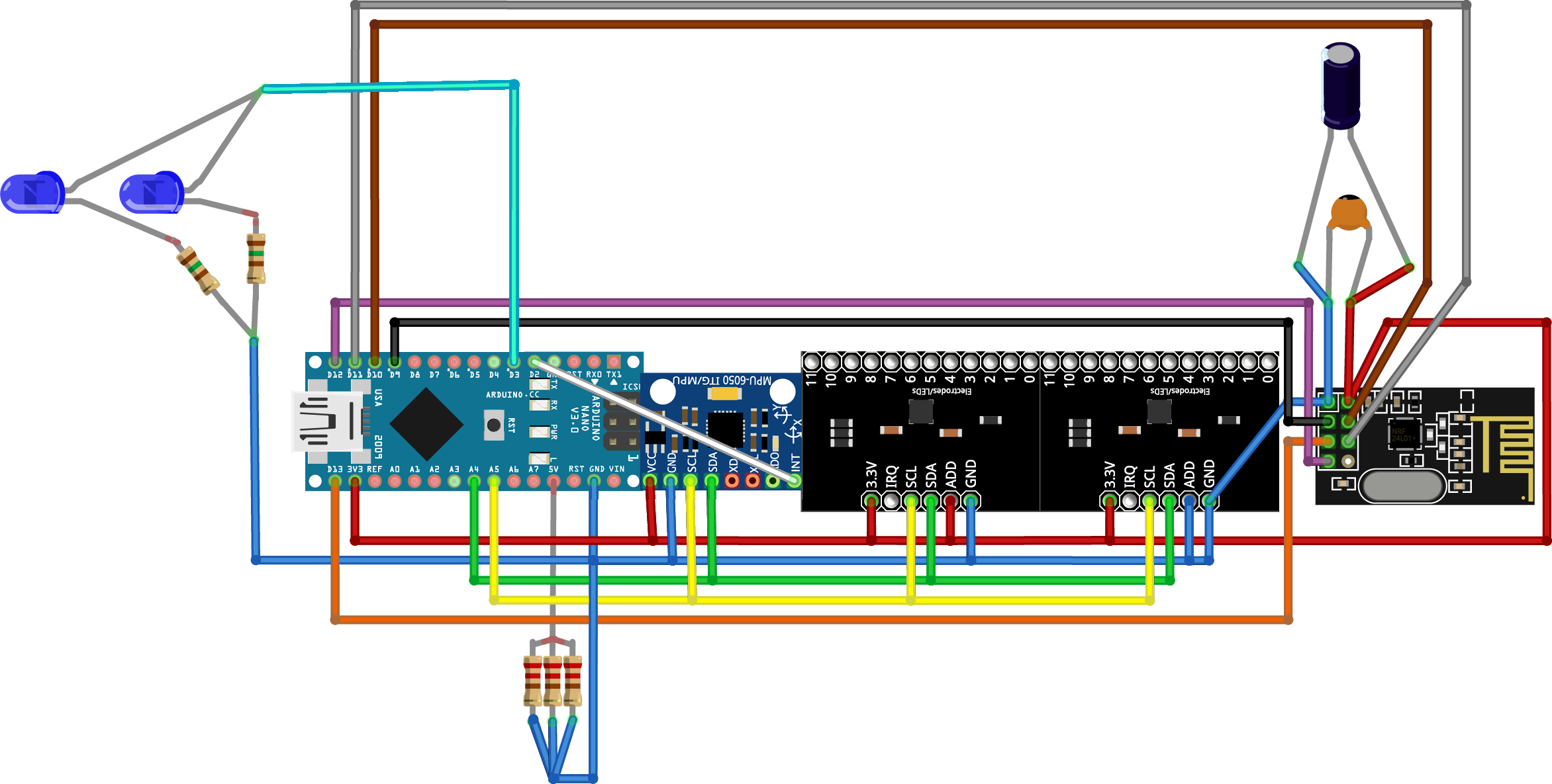 Kravox Wireless Motion & Touch Sensor Kit – Precision Instrumentation for Arduino