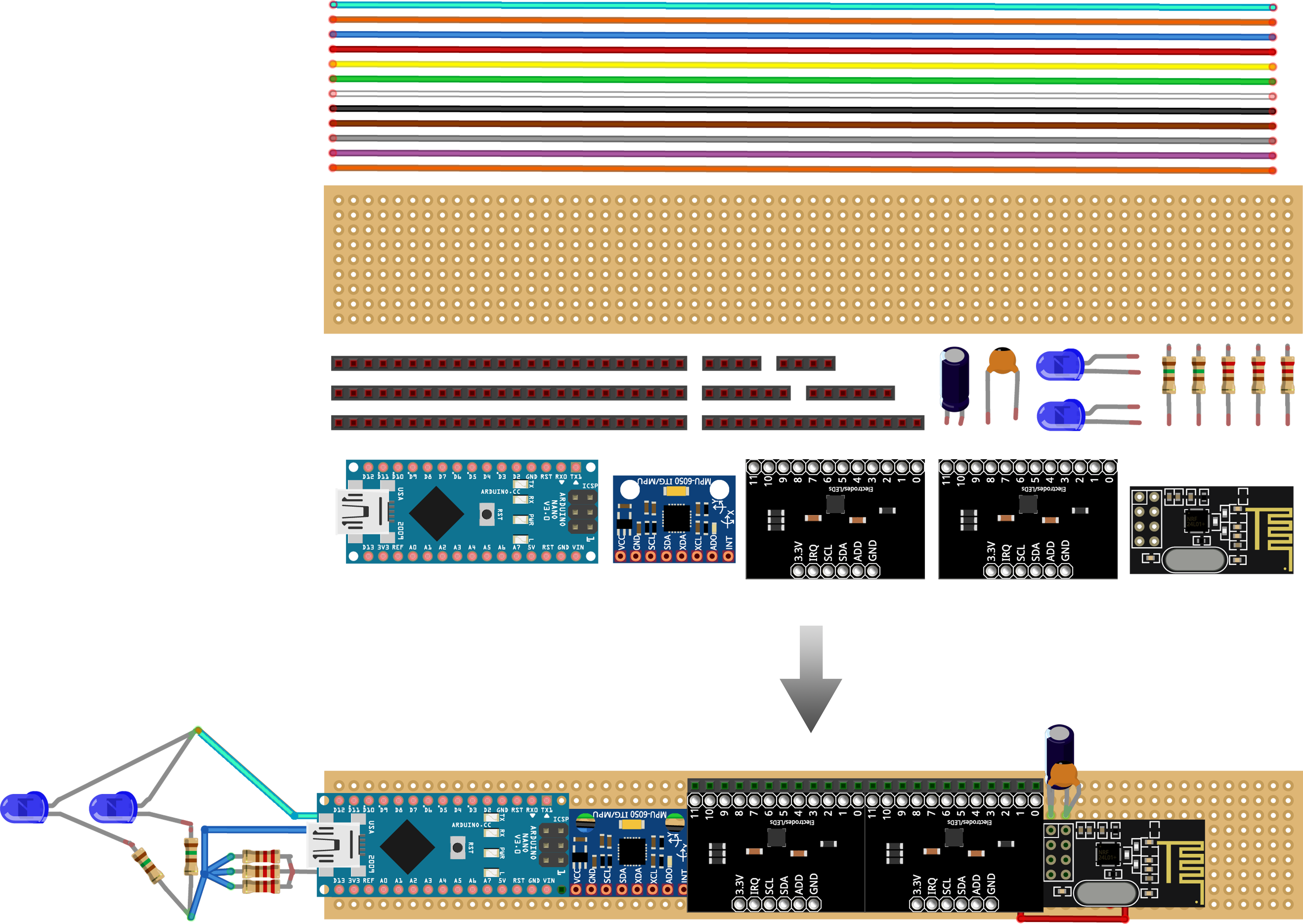 Kravox Wireless Motion & Touch Sensor Kit – Precision Instrumentation for Arduino