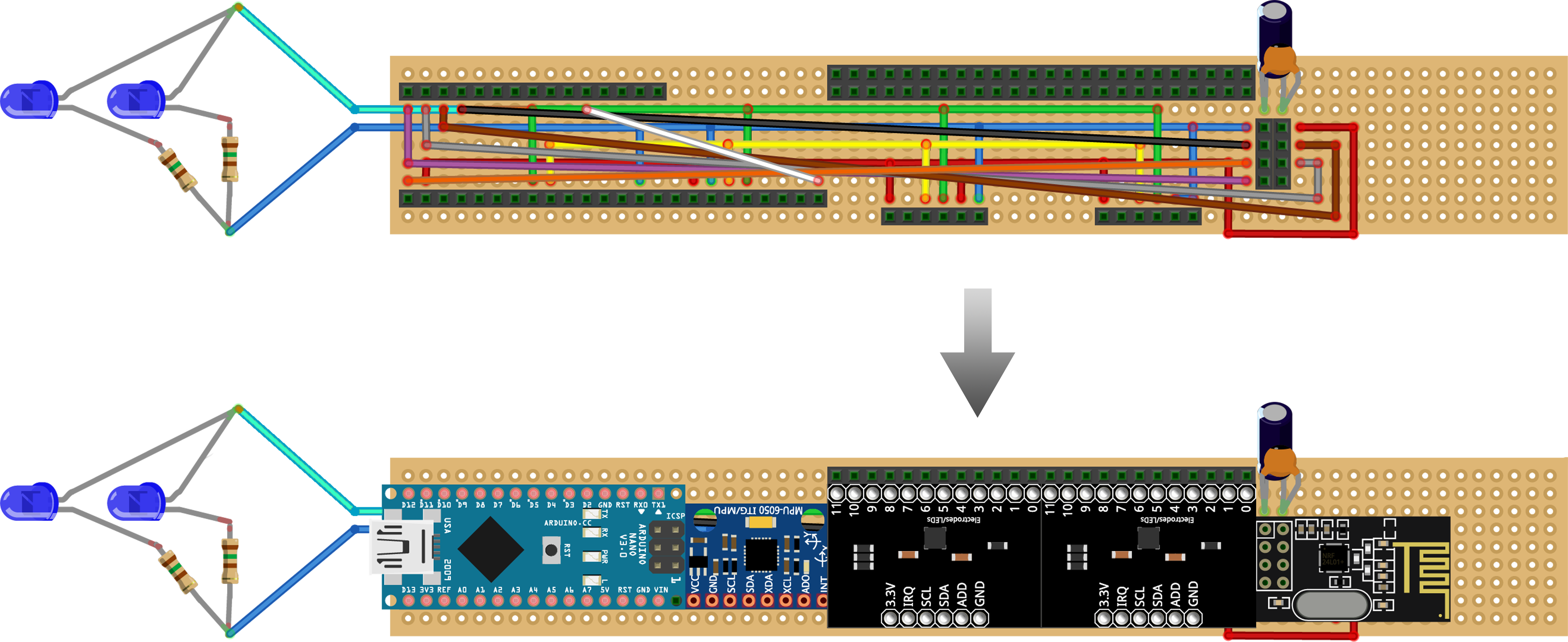 Kravox Wireless Motion & Touch Sensor Kit – Precision Instrumentation for Arduino