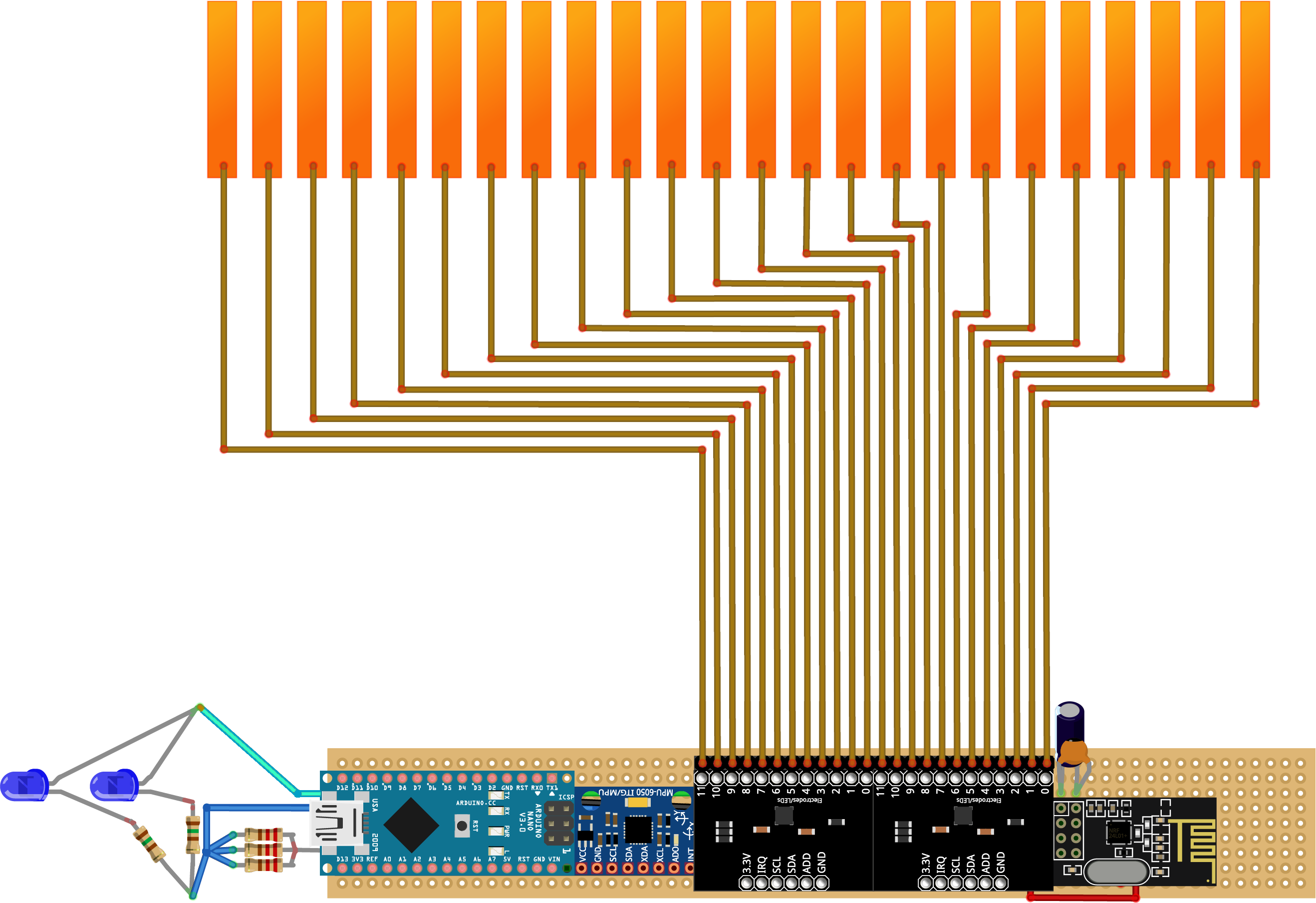 Kravox Wireless Motion & Touch Sensor Kit – Precision Instrumentation for Arduino