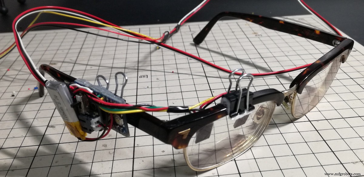 Infrared Eye‑Motion Tracking with Arduino Pro Mini – LED Control Demo