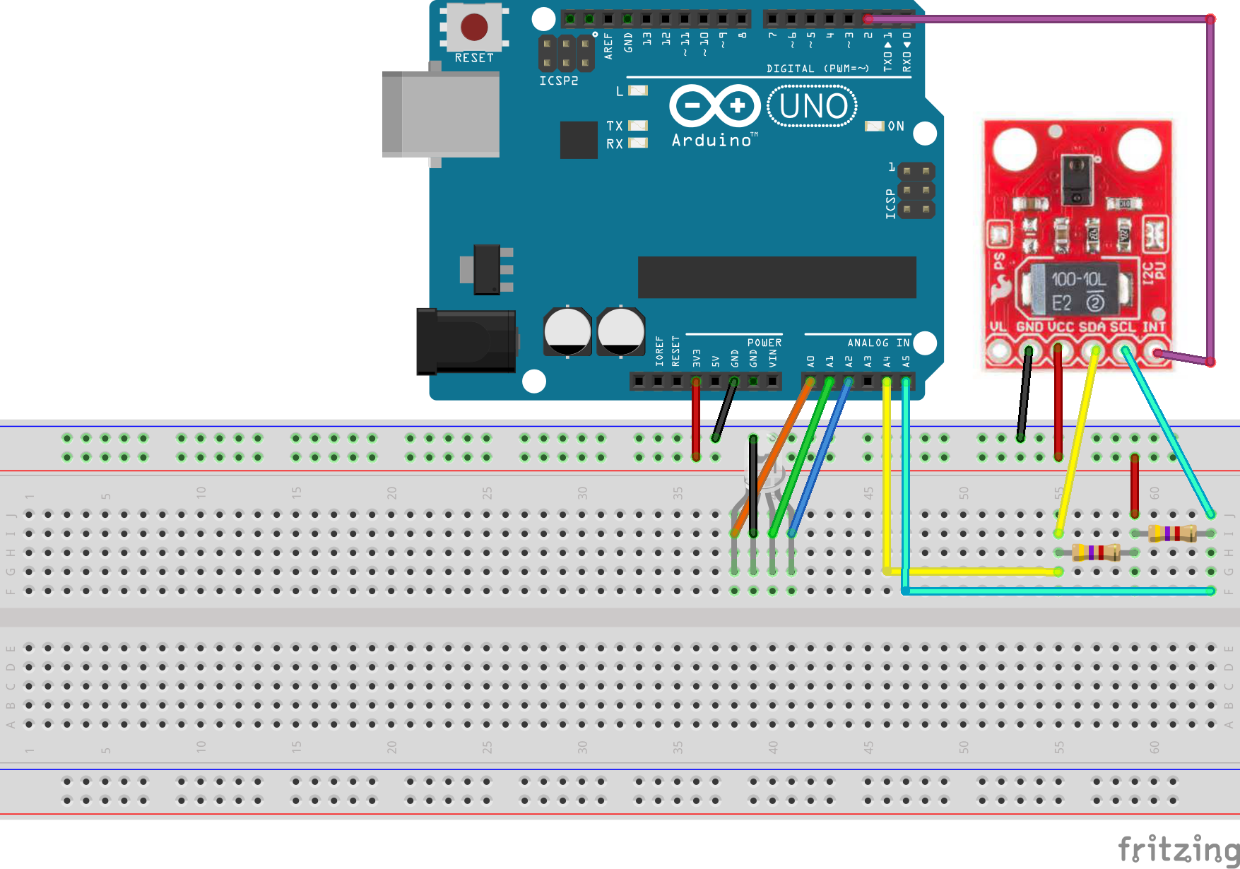 Motion‑Activated RGB LED Color Changer – Arduino Project