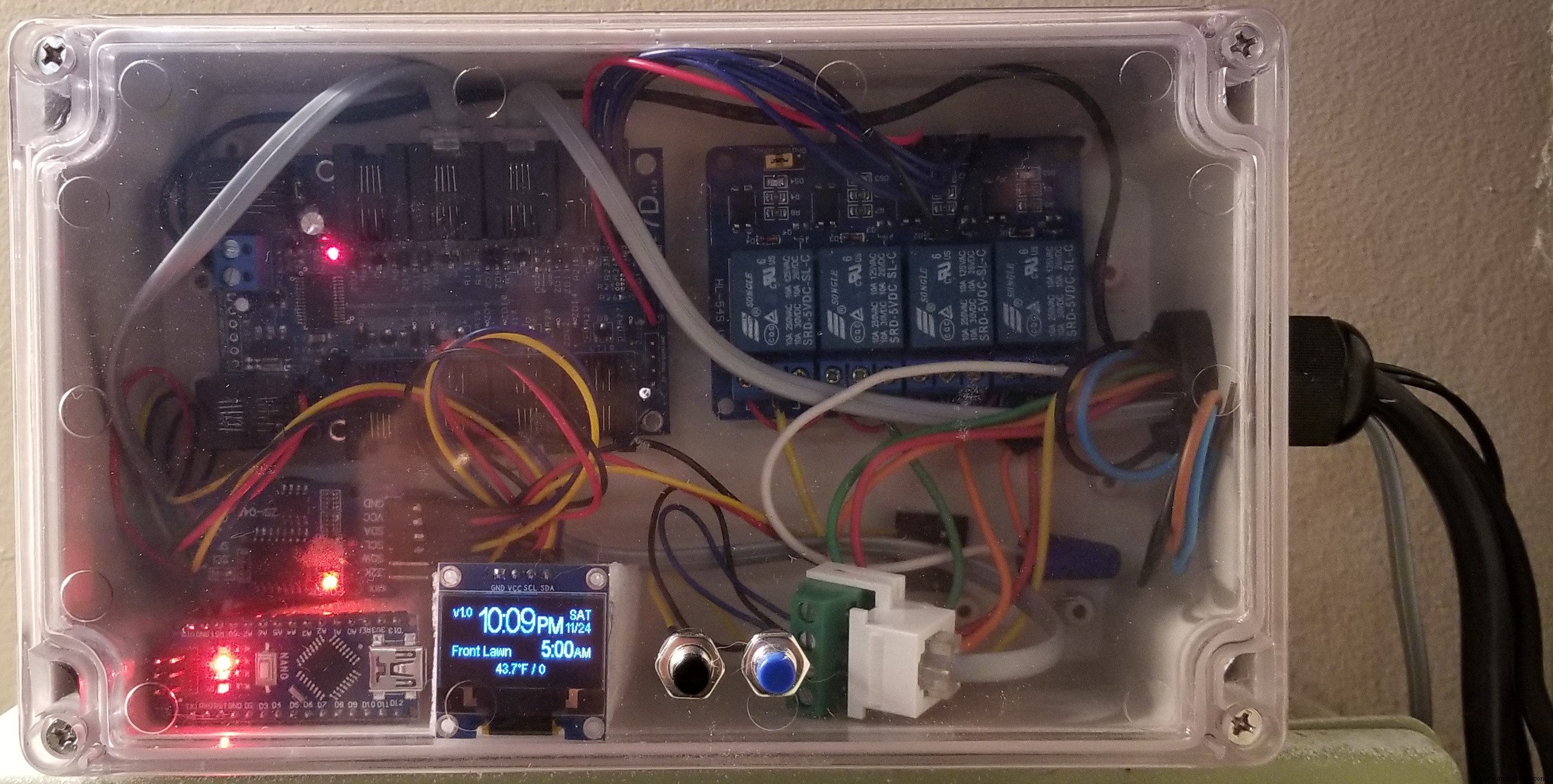 Arduino‑Powered Smart Irrigation Controller – Auto‑Watering with Weather & Light Sensors