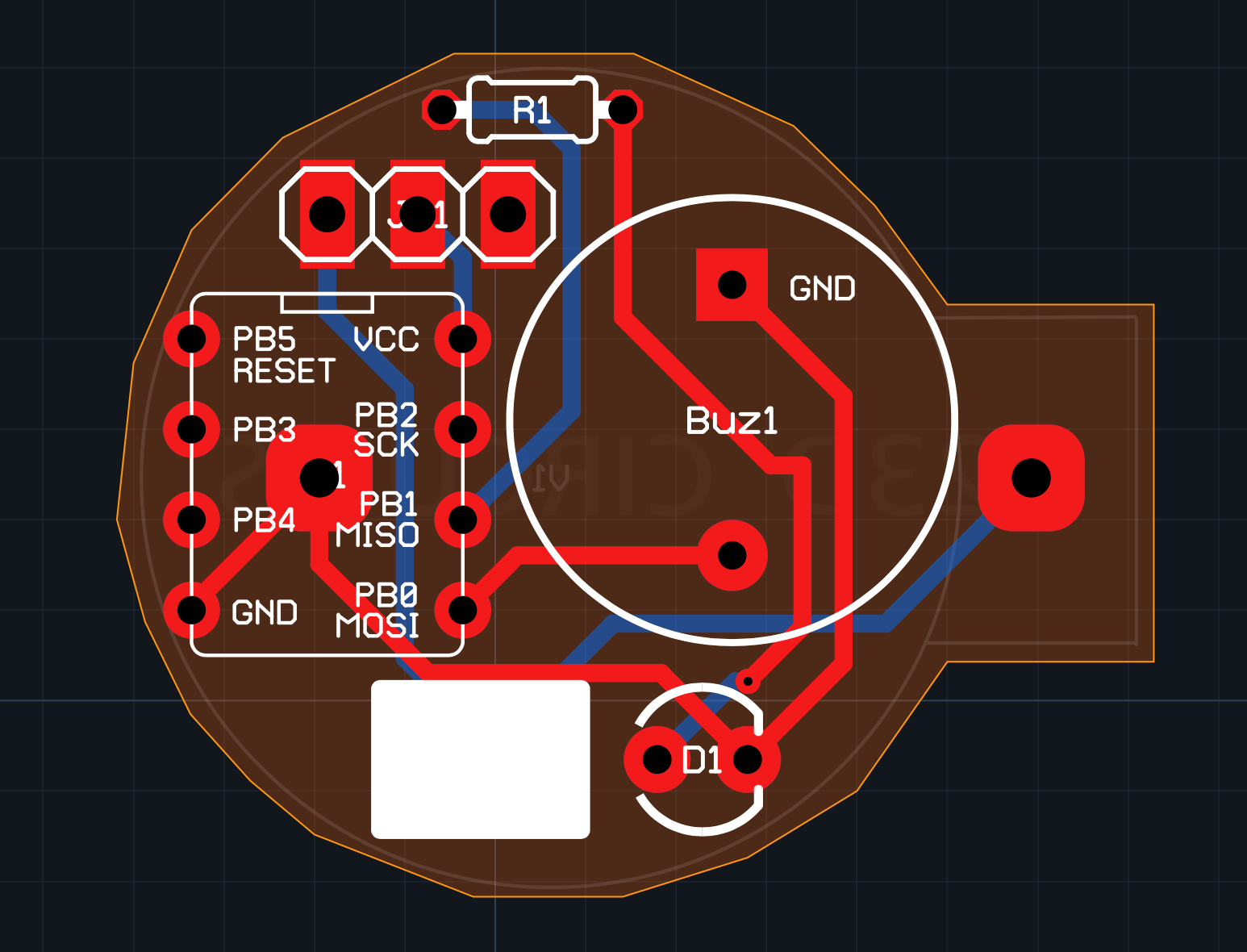 Annoy-O-Bug: Build a Compact LED Buzzer Toy with ATtiny85