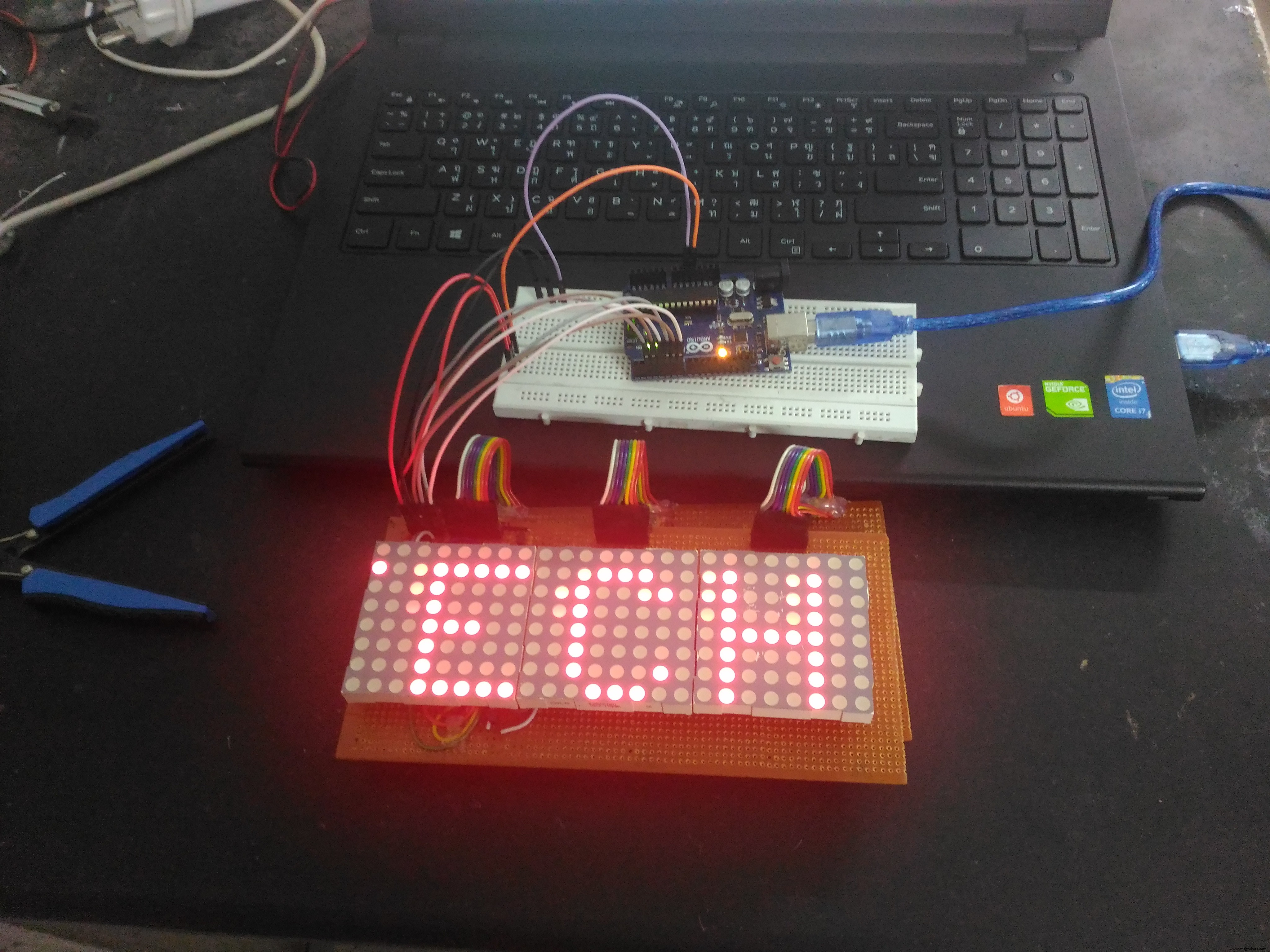 Build a 48x8 Scrolling LED Matrix with Arduino – Step-by-Step Guide
