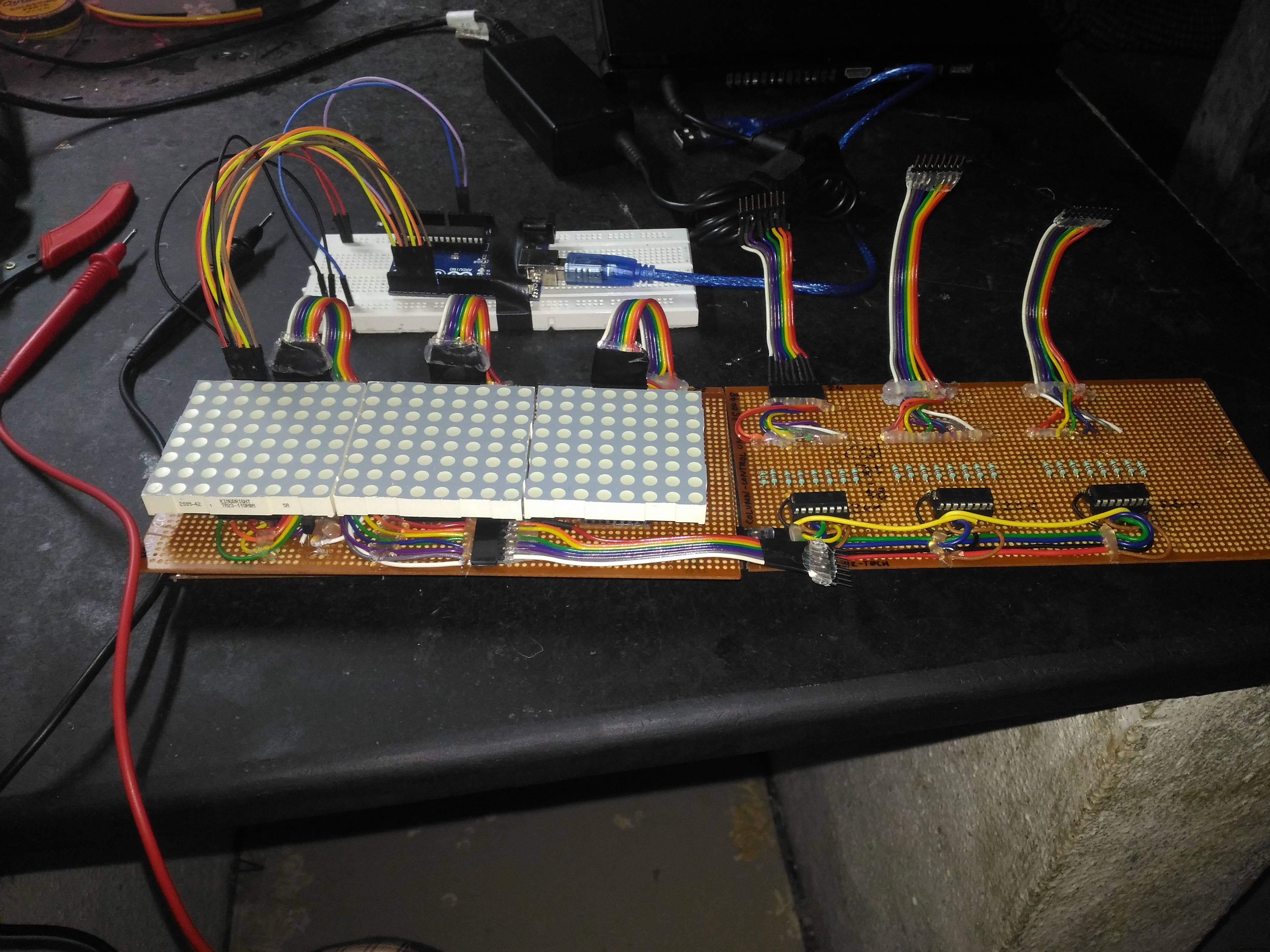 Build a 48x8 Scrolling LED Matrix with Arduino – Step-by-Step Guide