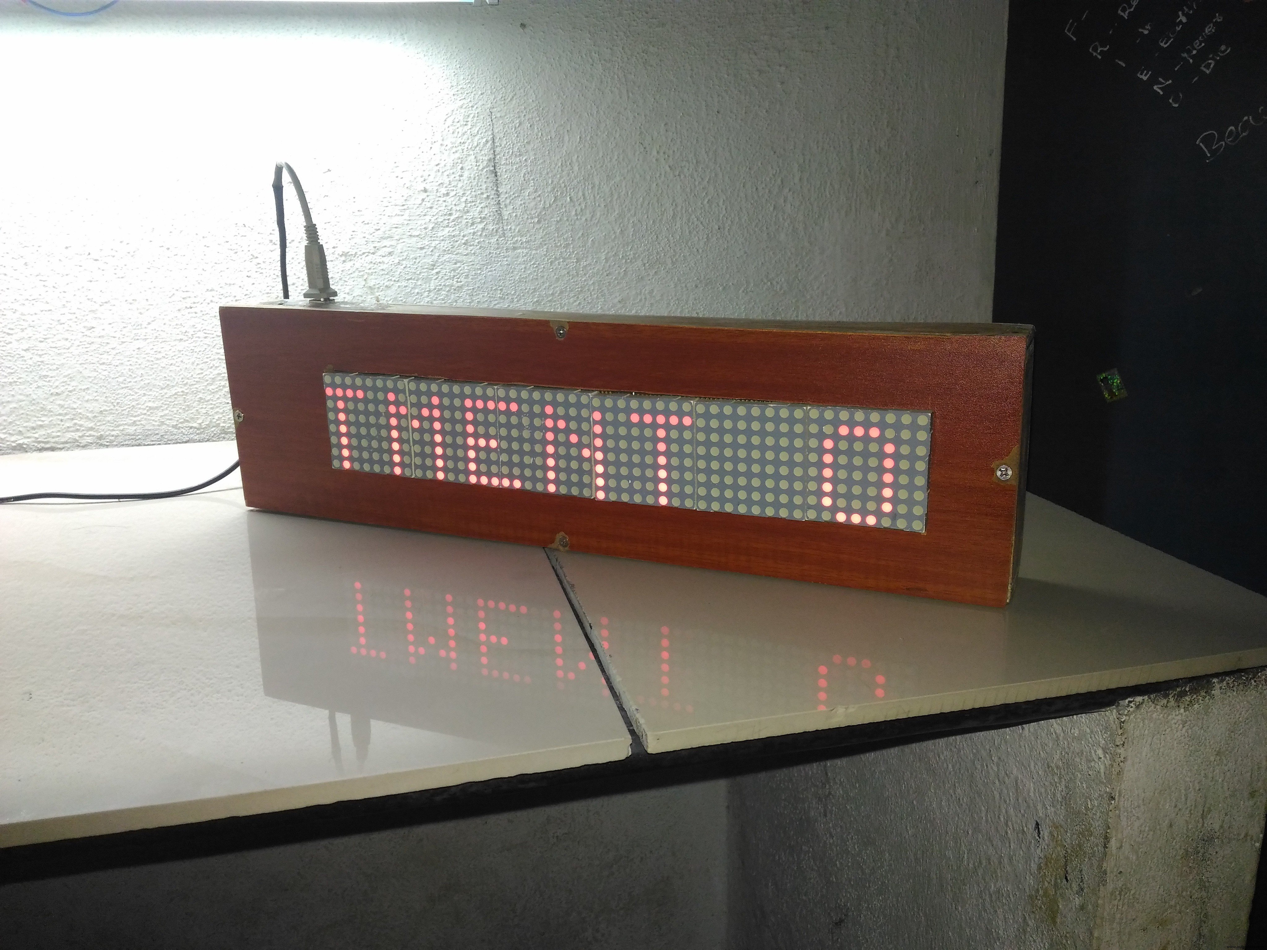 Build a 48x8 Scrolling LED Matrix with Arduino – Step-by-Step Guide