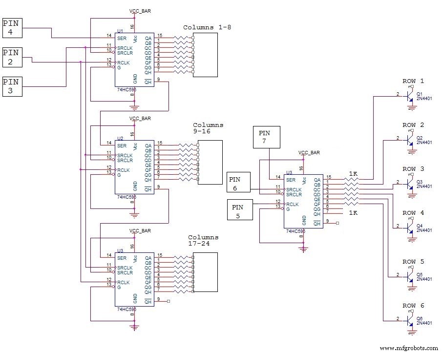Build a 48x8 Scrolling LED Matrix with Arduino – Step-by-Step Guide