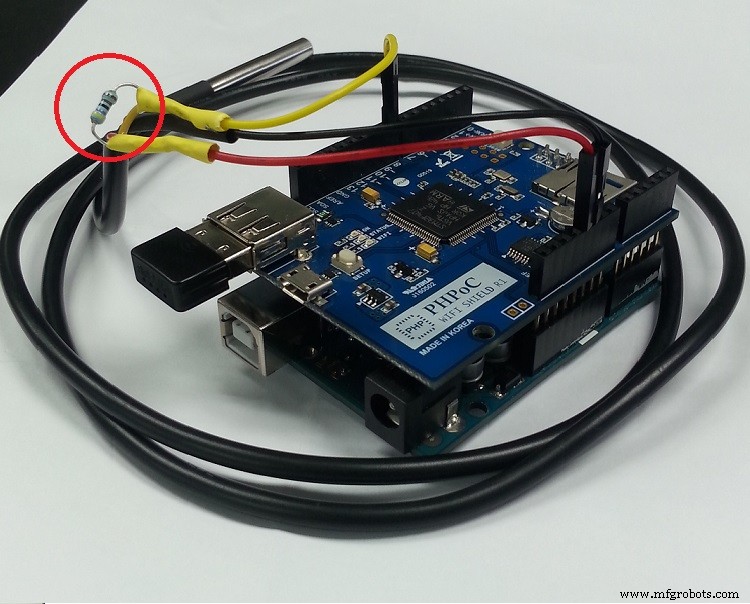 Build a Web-Enabled Arduino Thermometer with DS18B20 Sensor