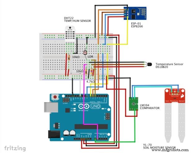 Build Simple IoT Projects with Arduino UNO, ESP-01, ThingSpeak & MIT App Inventor