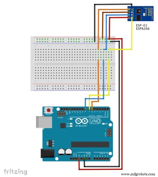 Build Simple IoT Projects with Arduino UNO, ESP-01, ThingSpeak & MIT App Inventor
