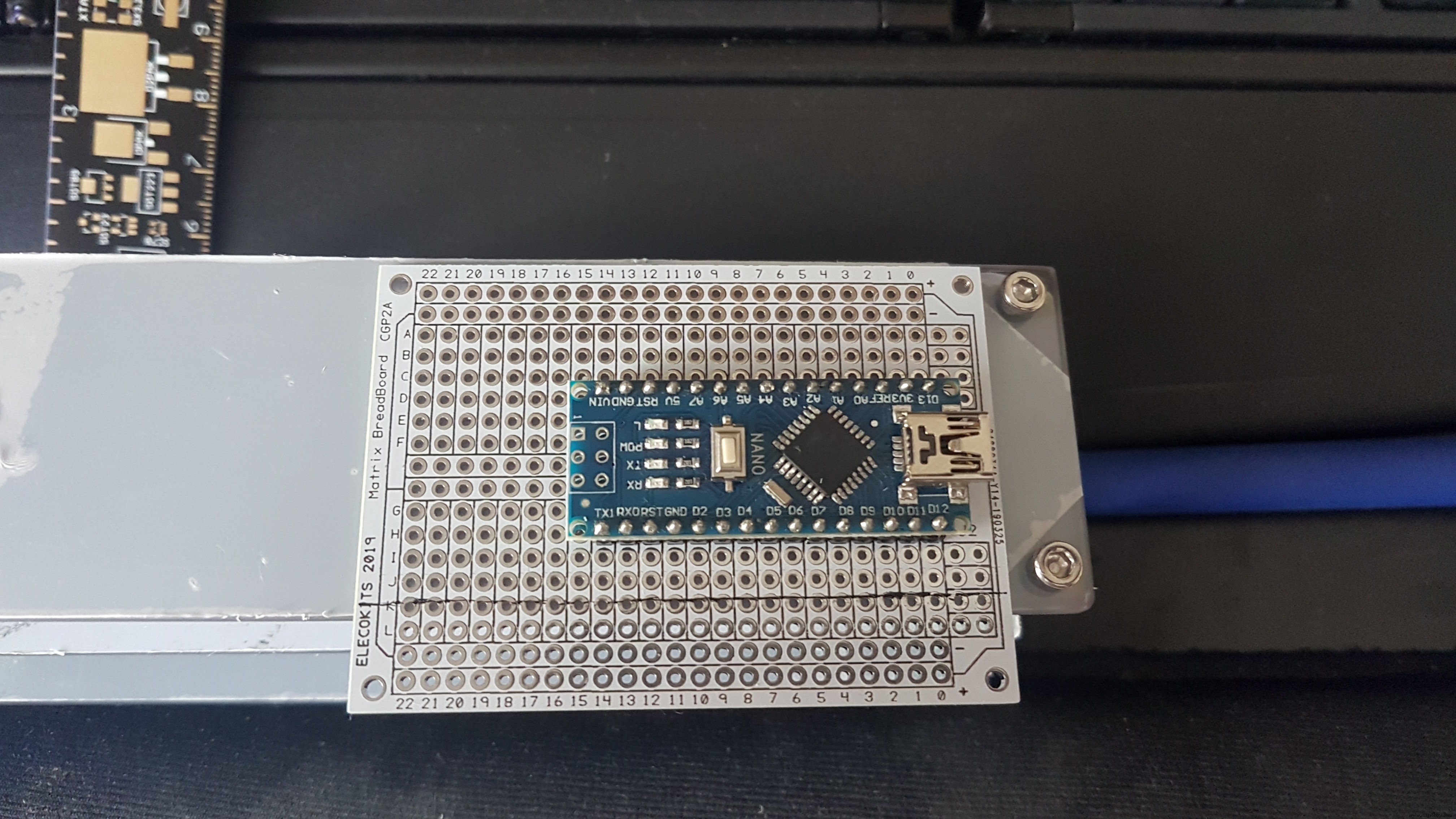 High-Precision LED Matrix Clock with DS3231 RTC, BME280 Weather, BH1750 Light Sensor & ESP01 NTP Connectivity