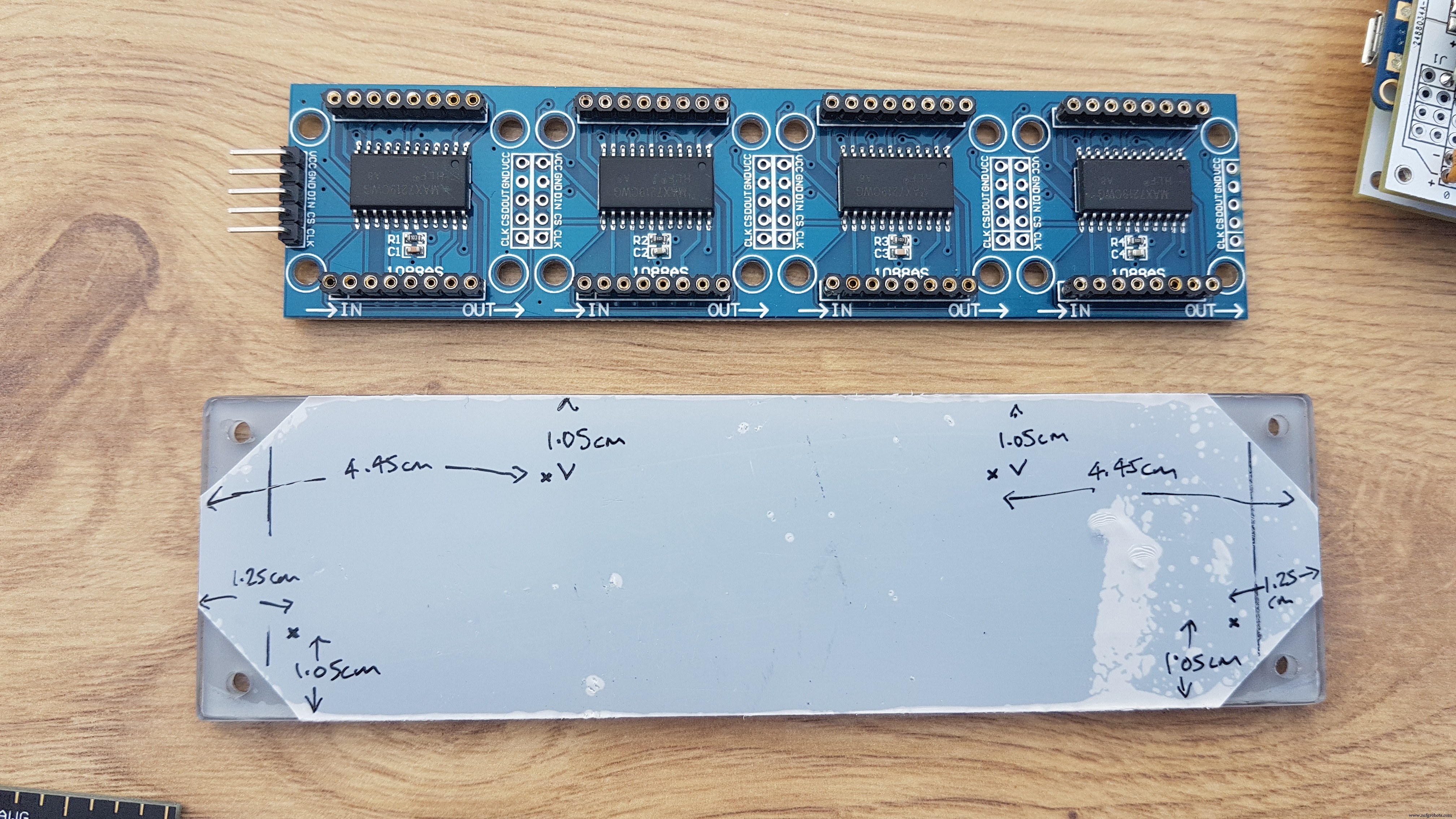 High-Precision LED Matrix Clock with DS3231 RTC, BME280 Weather, BH1750 Light Sensor & ESP01 NTP Connectivity