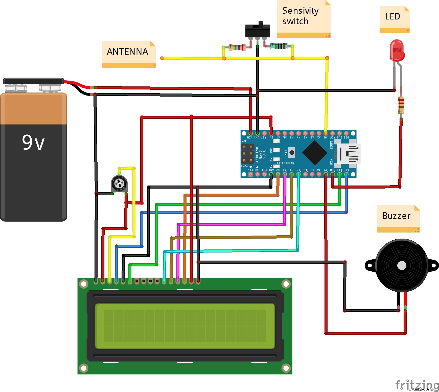Build an Ultra‑Sensitive EMF Detector with Arduino Nano