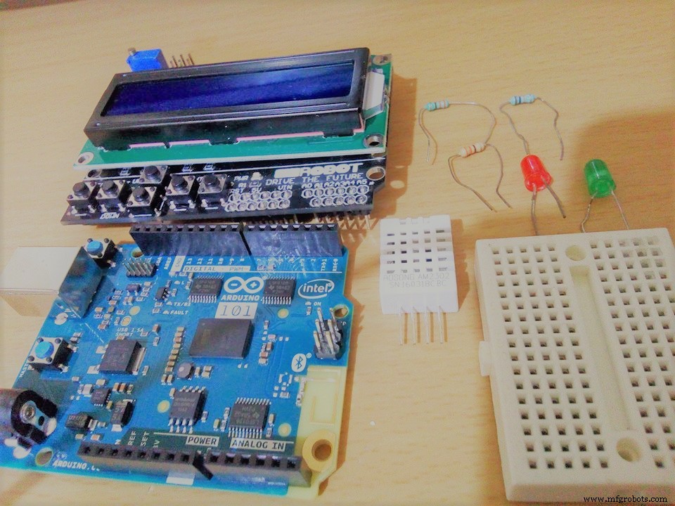 Hysteresis-Based Arduino Temperature Control System