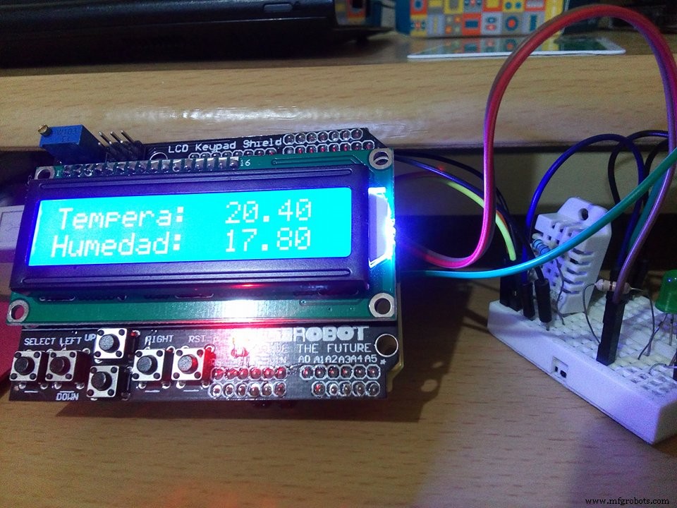 Hysteresis-Based Arduino Temperature Control System