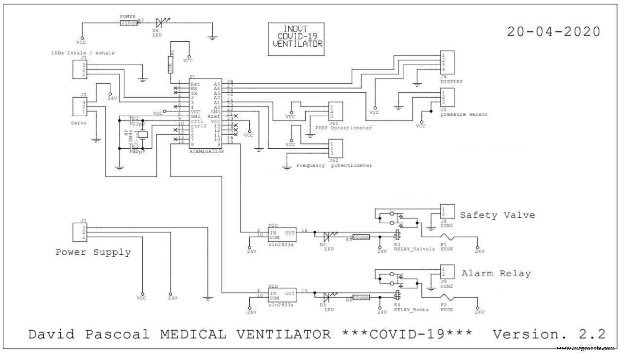 Open-Source COVID-19 Pulmonary Ventilator – Arduino-Based DIY Respiratory Support System