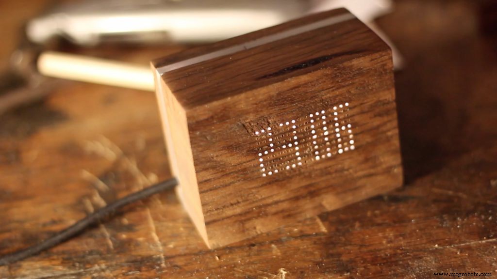 Create a Modern Wooden LED Clock with Arduino Nano and DS3231 RTC