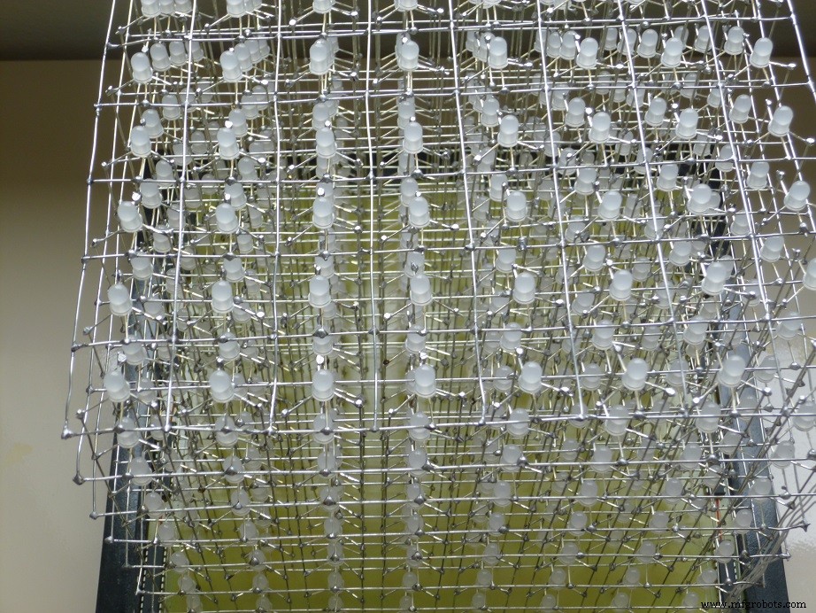 Build an 8x8x8 RGB LED Cube with Arduino – DIY Guide