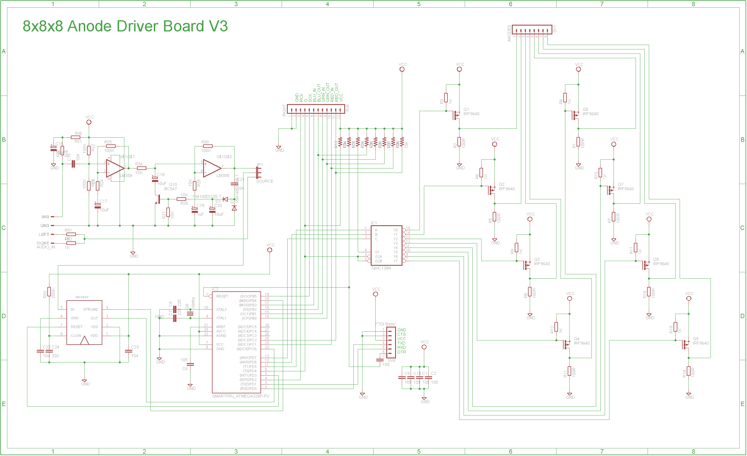 Build an 8x8x8 RGB LED Cube with Arduino – DIY Guide