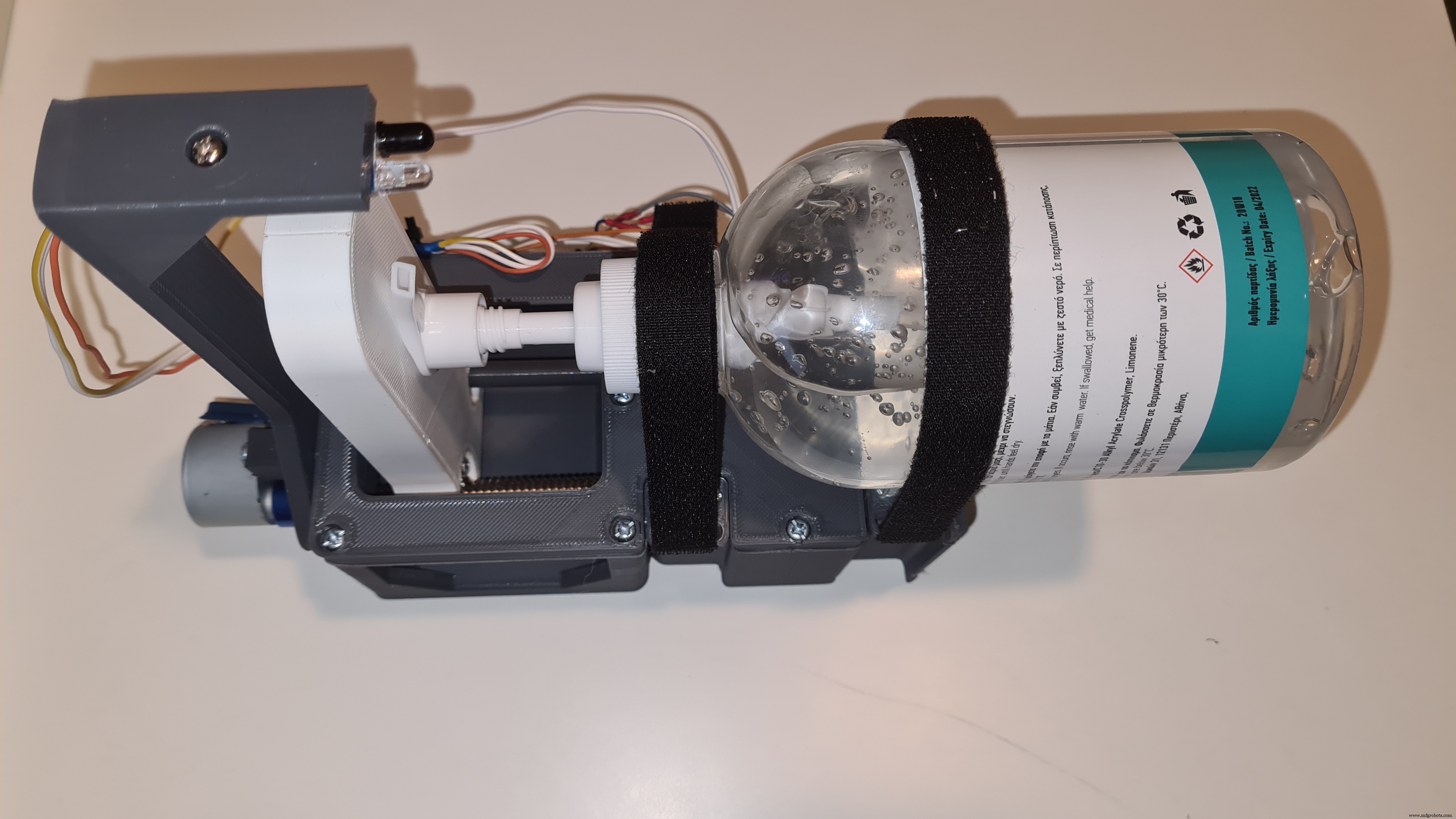 Smart Automatic Hand Sanitizer – Effortless Hygiene with Arduino-Controlled System