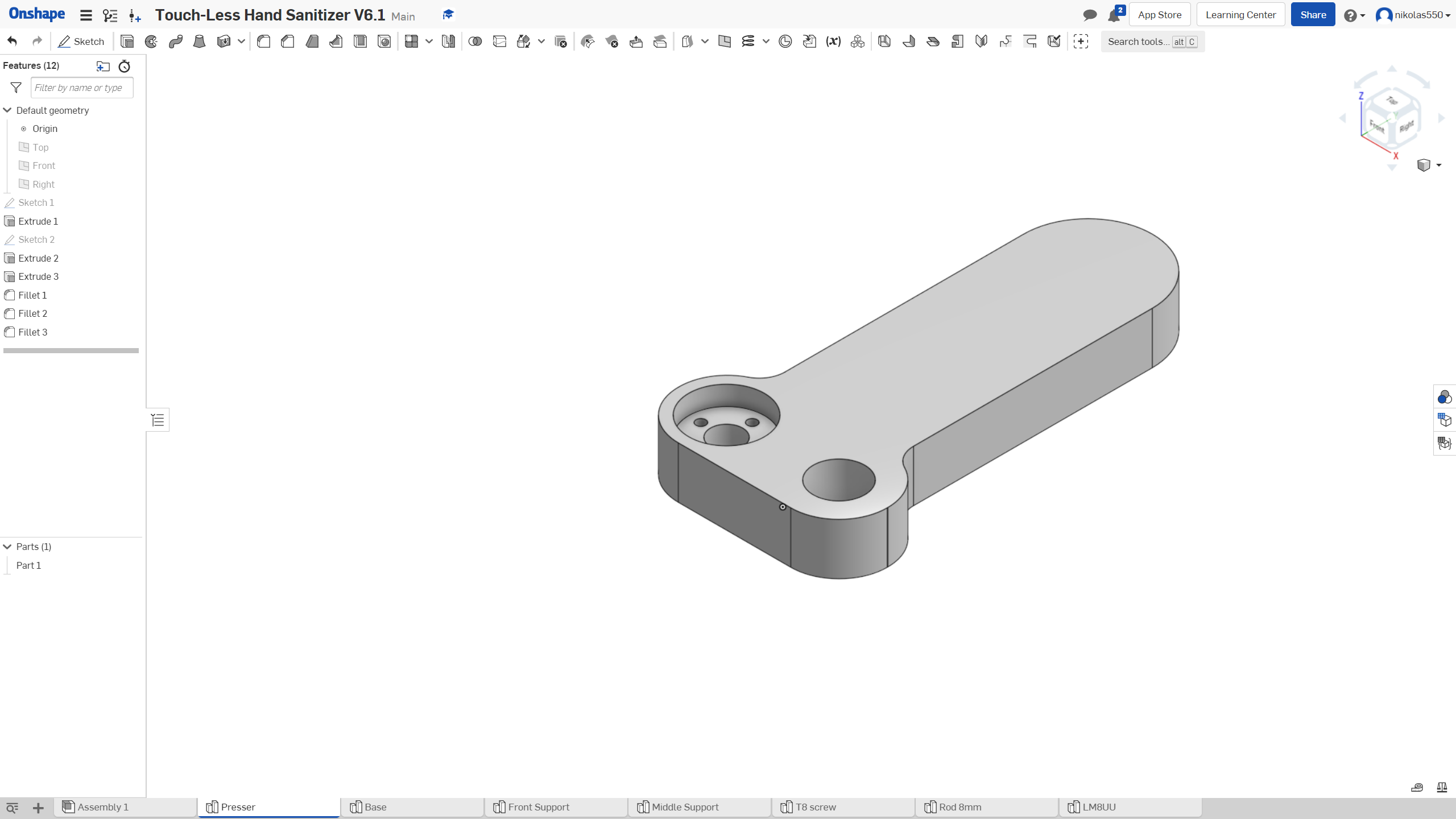 Smart Automatic Hand Sanitizer – Effortless Hygiene with Arduino-Controlled System