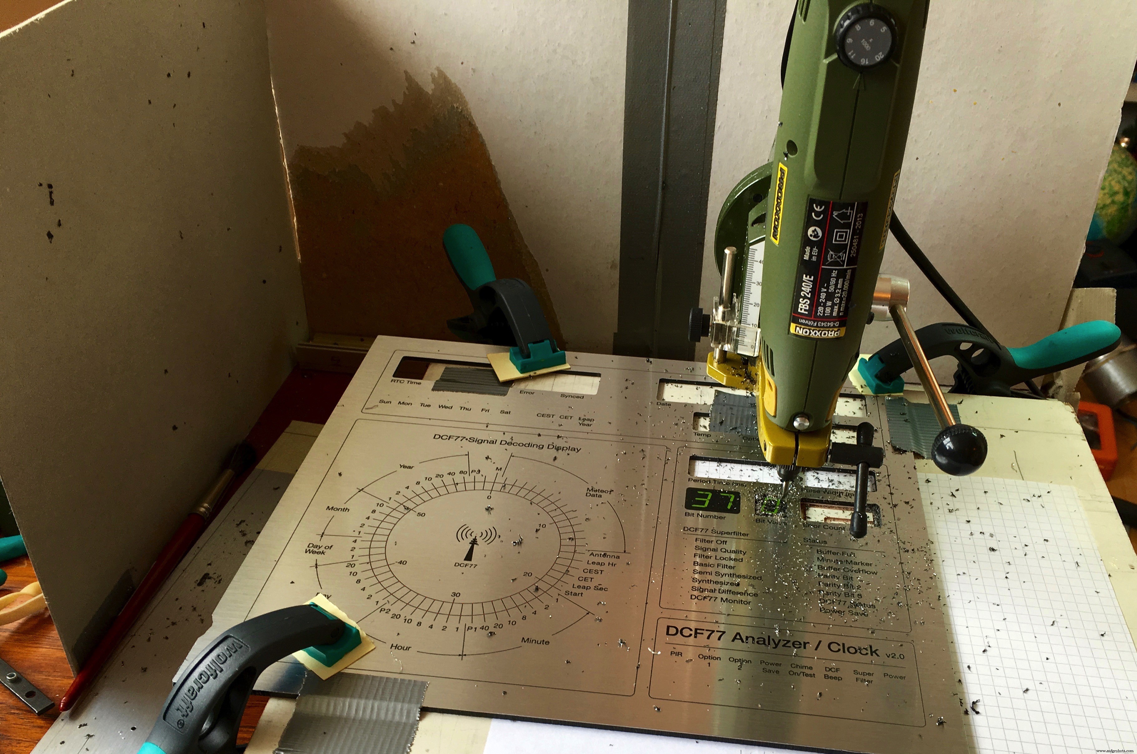 DCF77 Radio Clock & Analyzer v2.0 – Arduino Mega/UNO Project