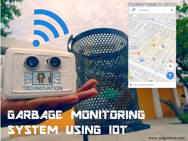 Advanced Smart Waste Monitoring with Arduino 101: BLE & WiFi Integration