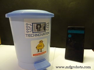 Advanced Smart Waste Monitoring with Arduino 101: BLE & WiFi Integration