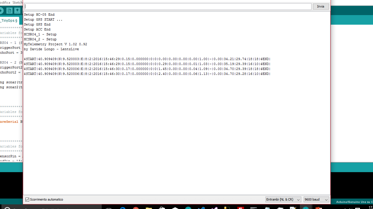Real-Time Motorbike Telemetry System with Arduino, GPS, and Sensors