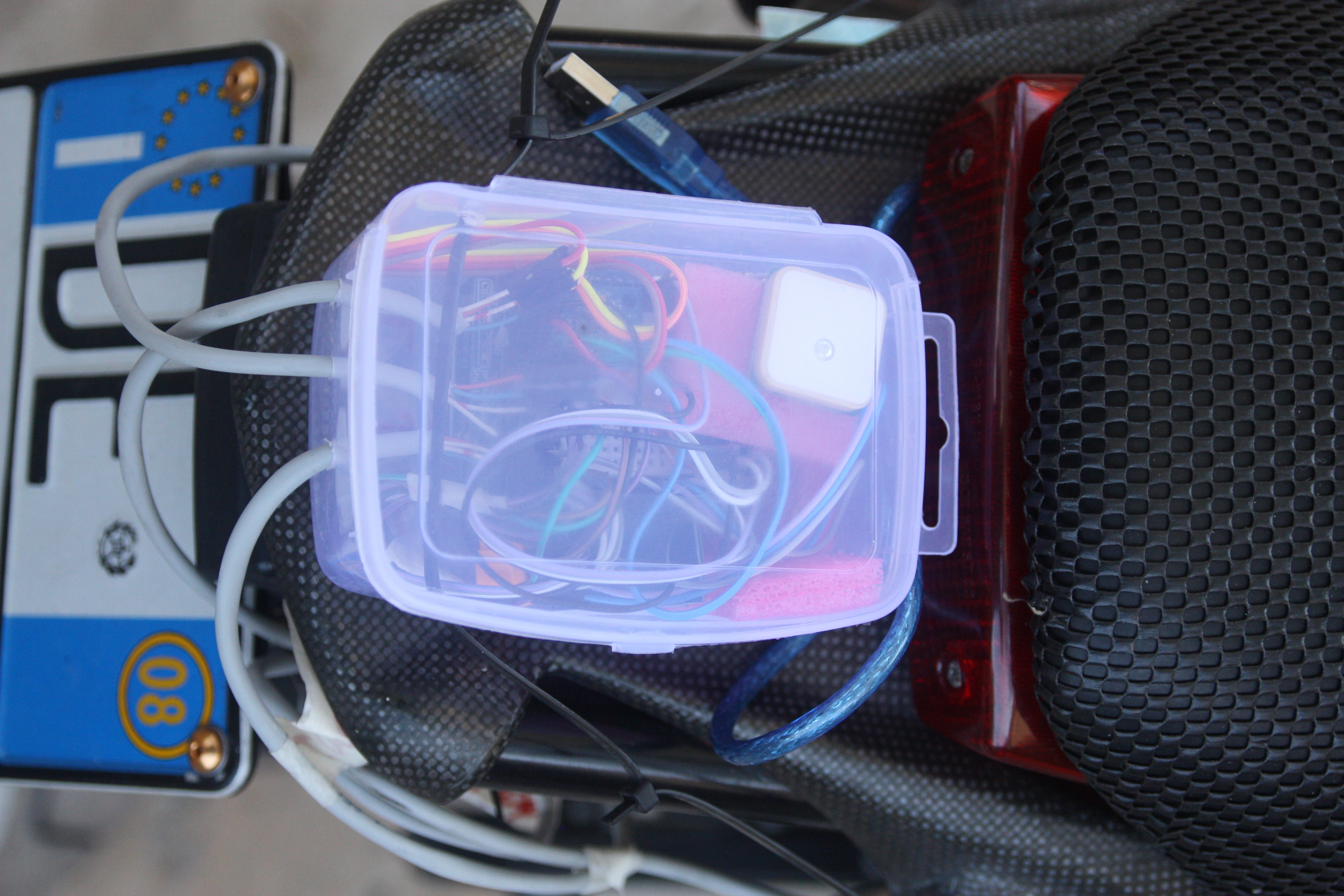 Real-Time Motorbike Telemetry System with Arduino, GPS, and Sensors