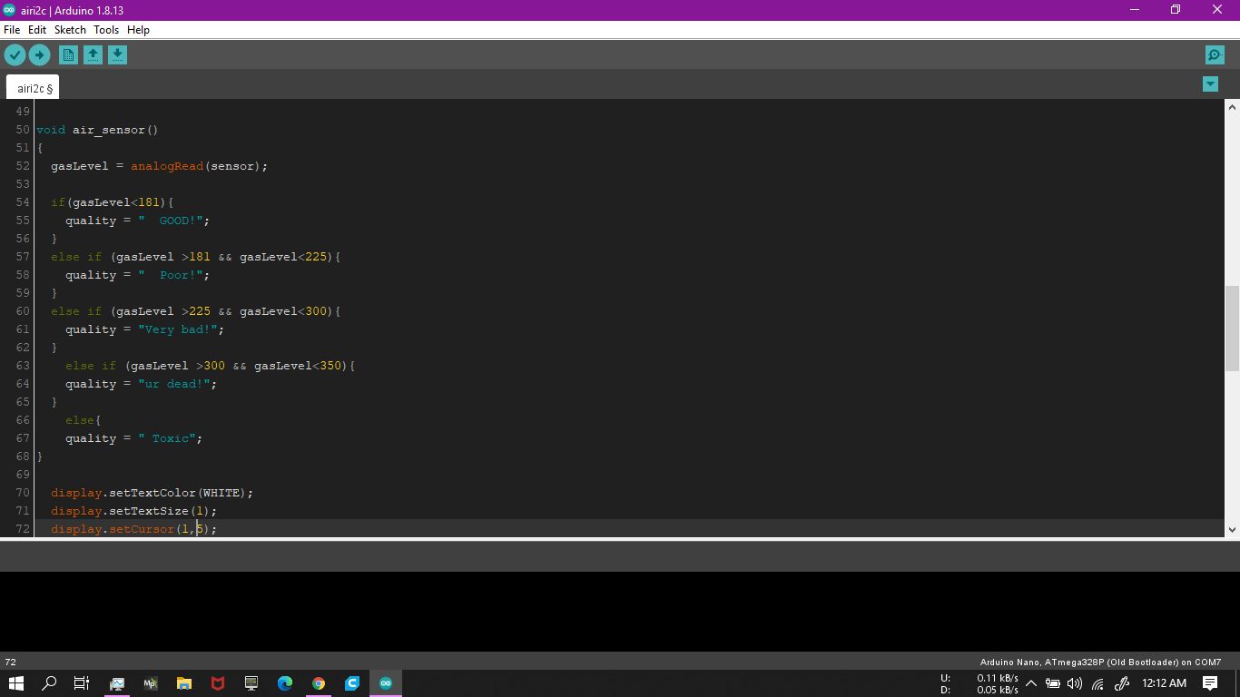 Arduino-Based Indoor Air Quality & Comfort Sensor Kit