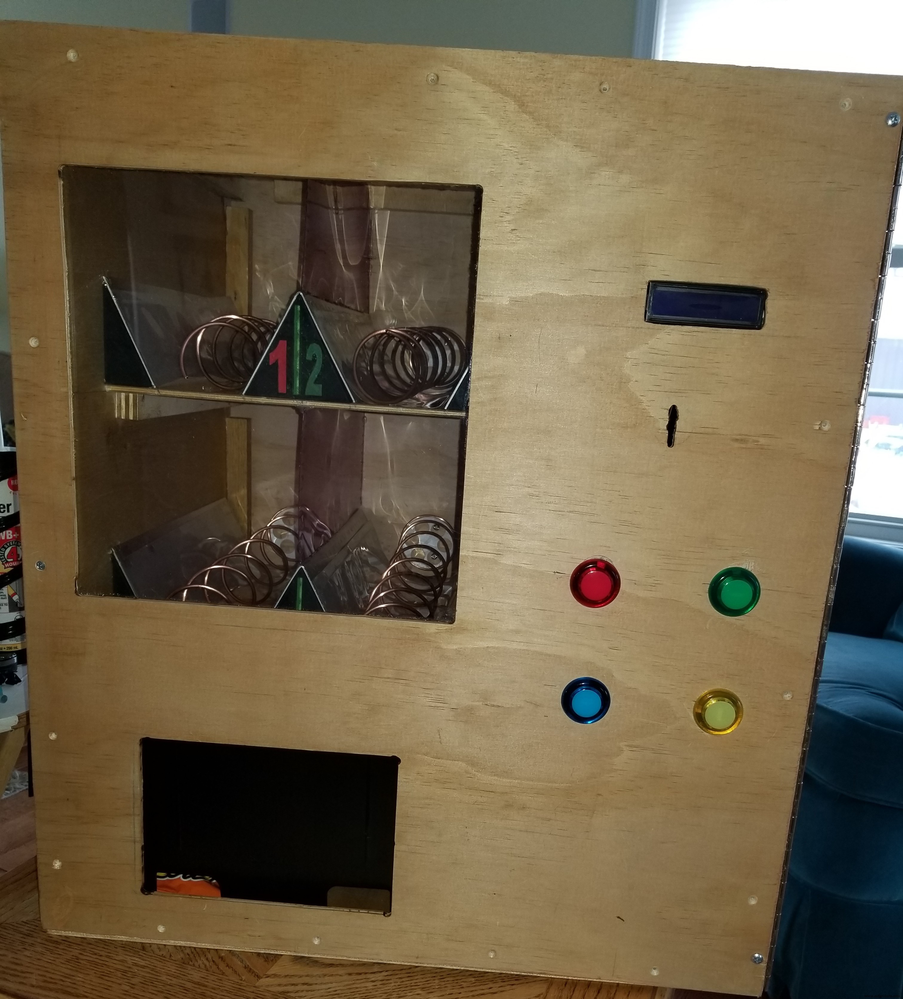 Build Your Own Coin-Operated Personal Vending Machine: Parts & Assembly Guide