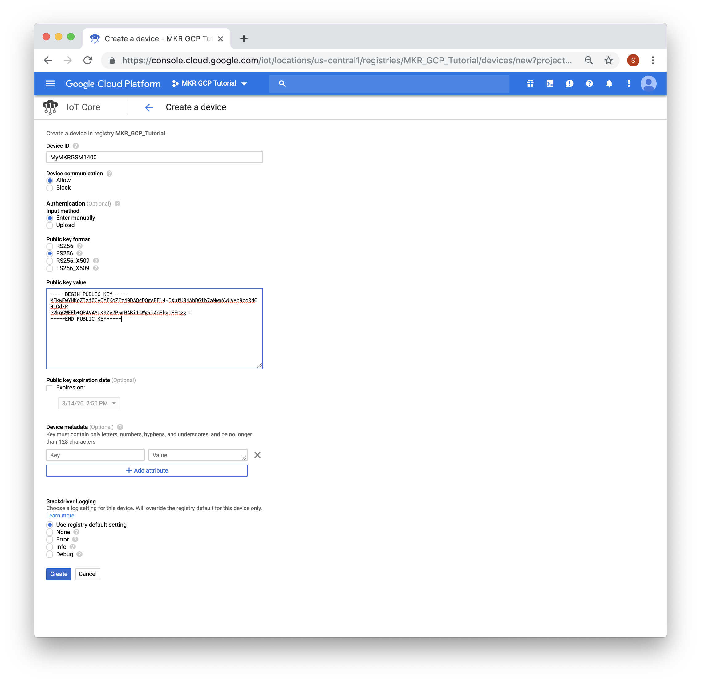 Securely Link Arduino MKR GSM 1400 to Google Cloud IoT Core: Step‑by‑Step Guide