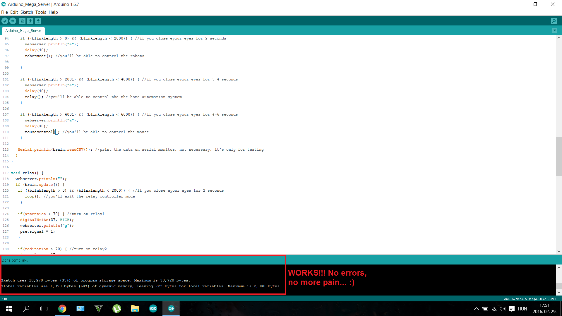 Control Your Robot with Brainwaves: A Comprehensive Arduino Project