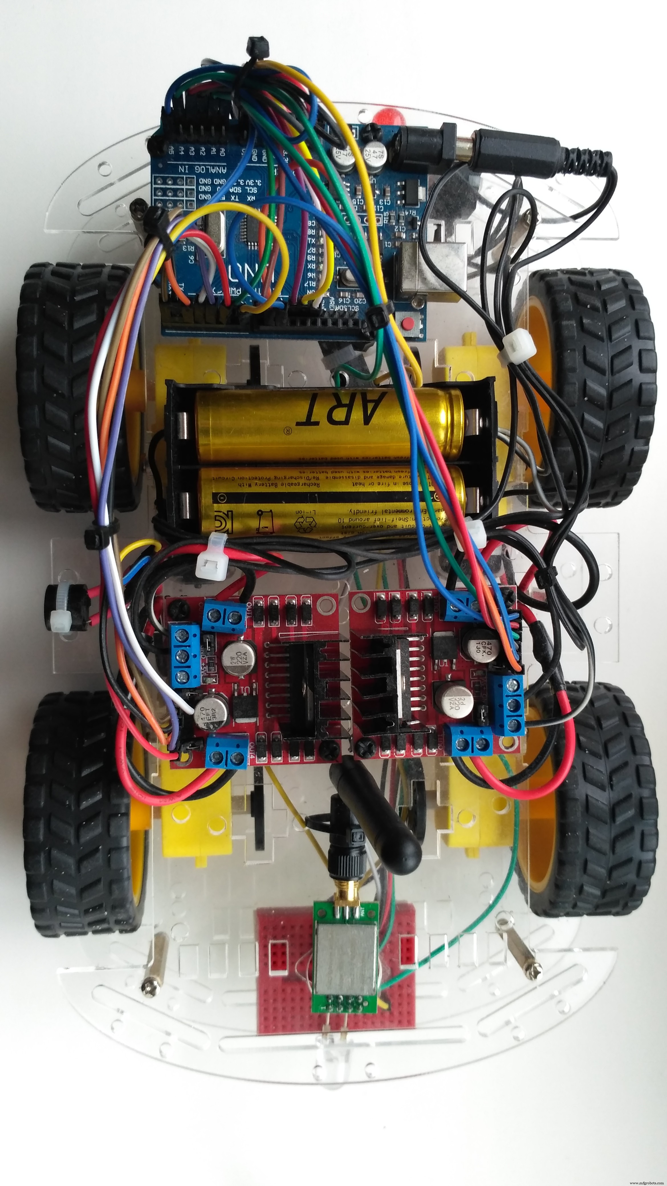 Arduino 4WD RC Car – Complete Parts List & Build Guide