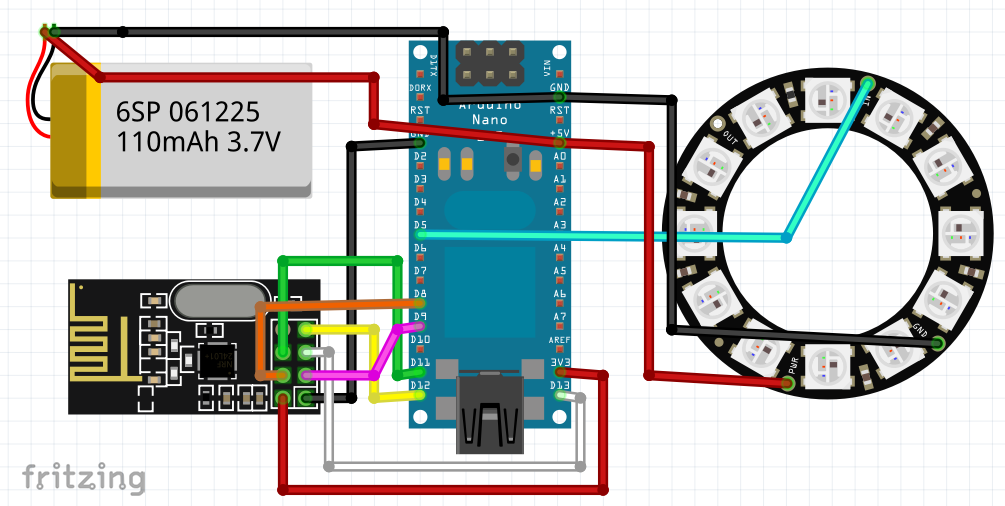 Wireless ECG Heart Rate Monitor: Wearable Design with Arduino Nano & nRF24