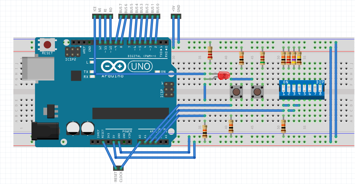 Arduino UNO Breadboard Computer Programmer – Build & Code Your 8‑bit System